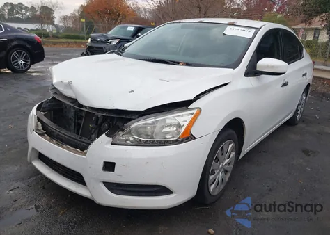 2015 Nissan Sentra Sv из США, поврежденный, VIN 3N1AB7AP3FY356107
